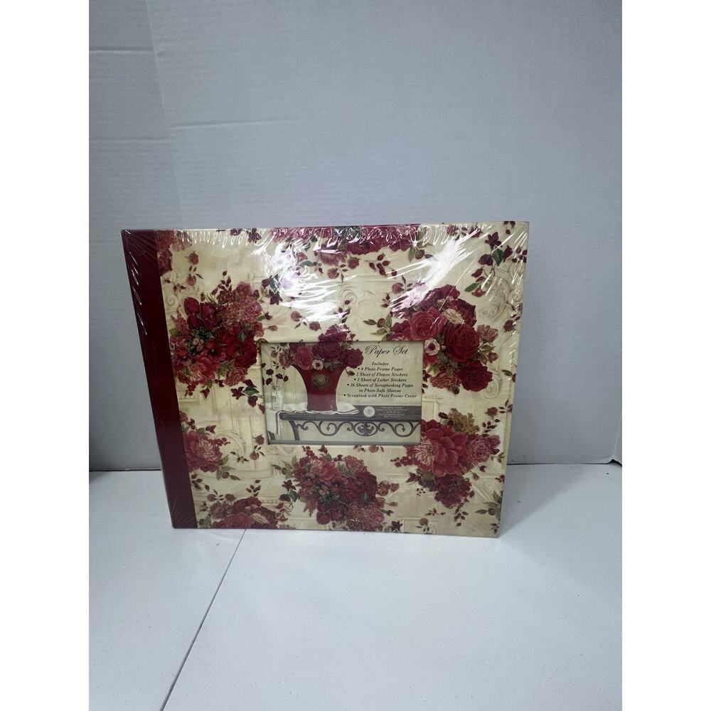 Tricoastal Designs Rose Photo Frame Scrapbook Album Stickers paper New‎ 15 By 13 - Picture 6 of 8